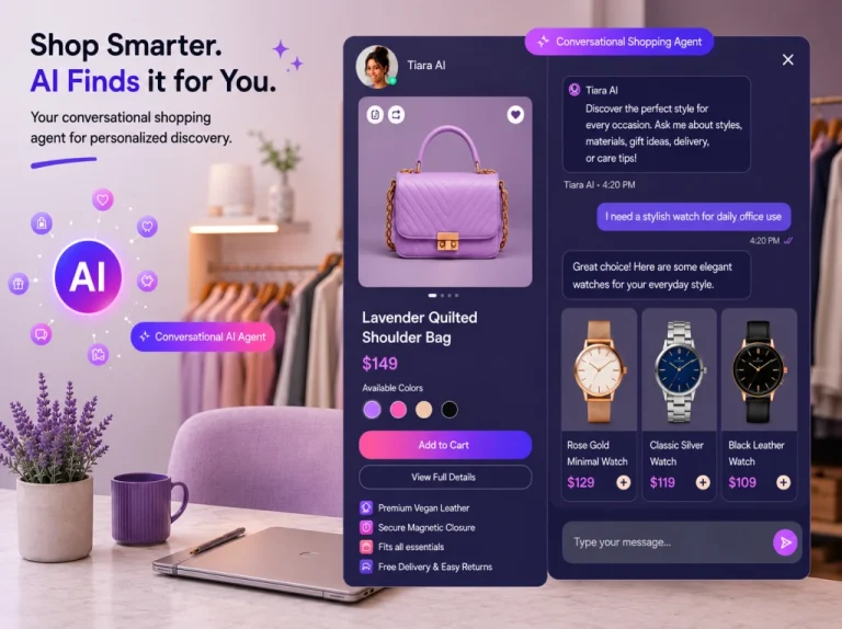 AI search for ecommerce diagram
