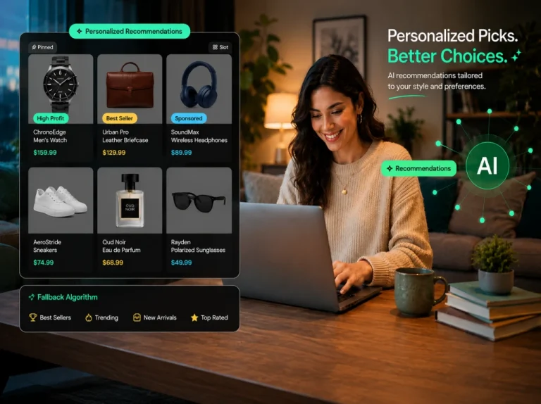 AI search for ecommerce diagram